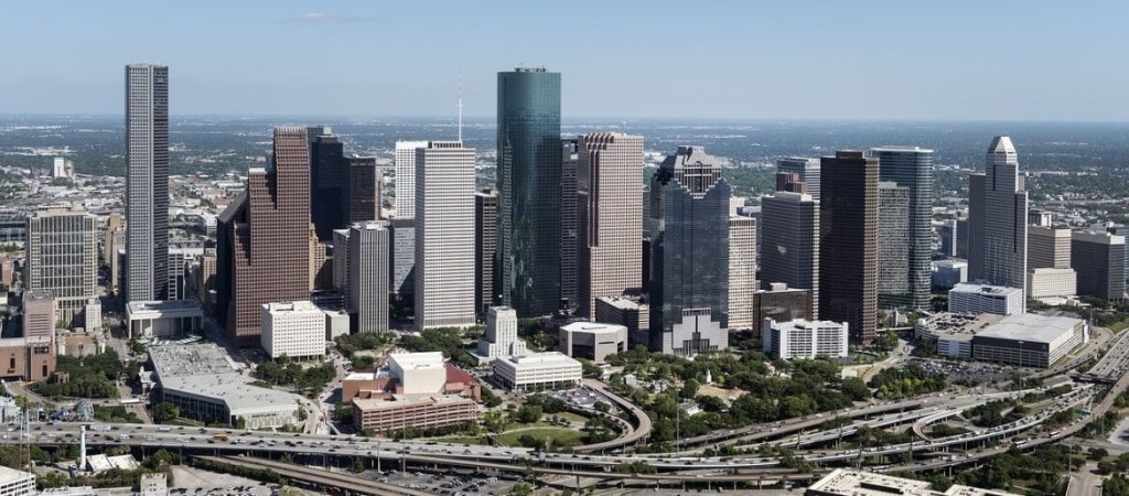 Houston TX skyline