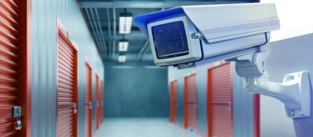 CCTV Camera Surveillance in Self Storage Facility