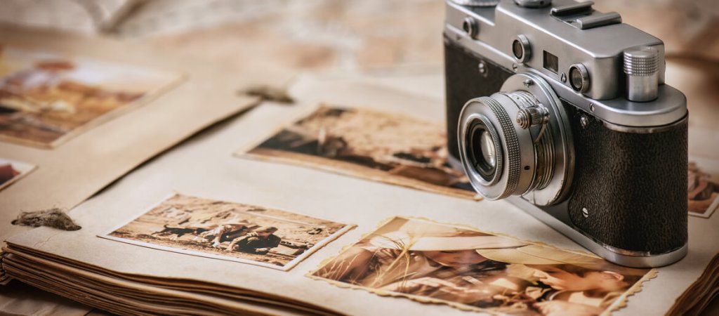 Old photos with camera