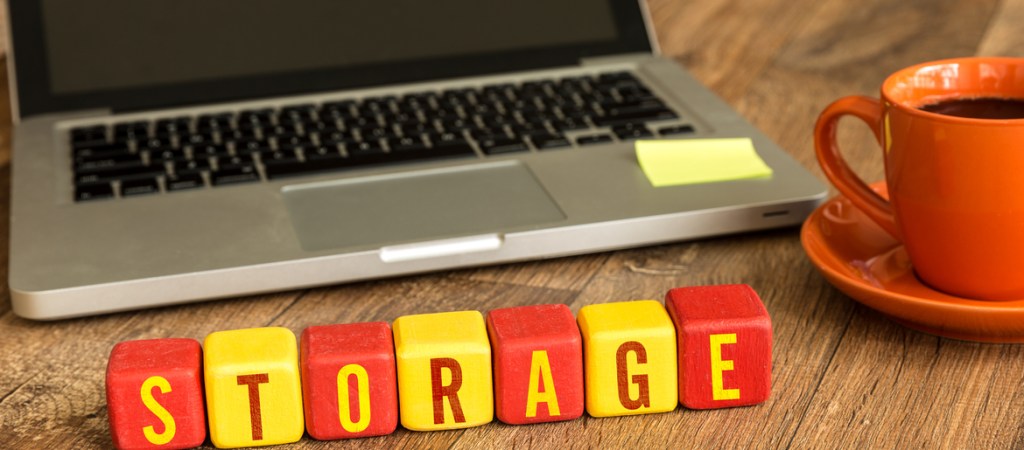Laptop used for storage software