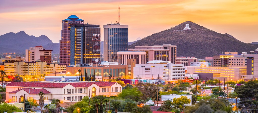 downtown Tucson skyline