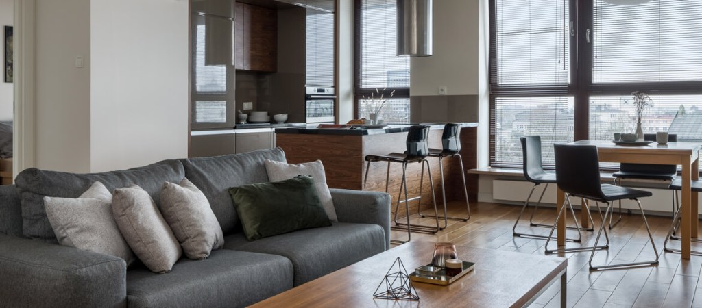 One bedroom apartment storage