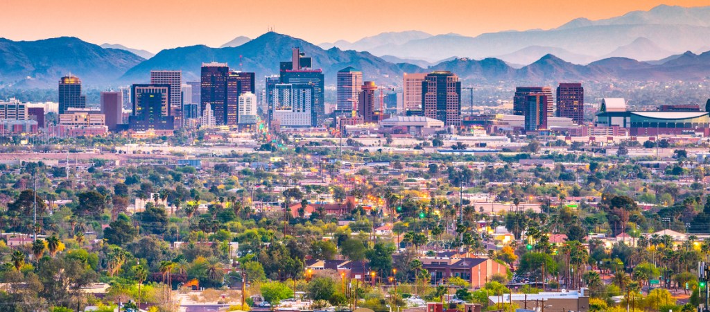 skyline of downtown Phoenix