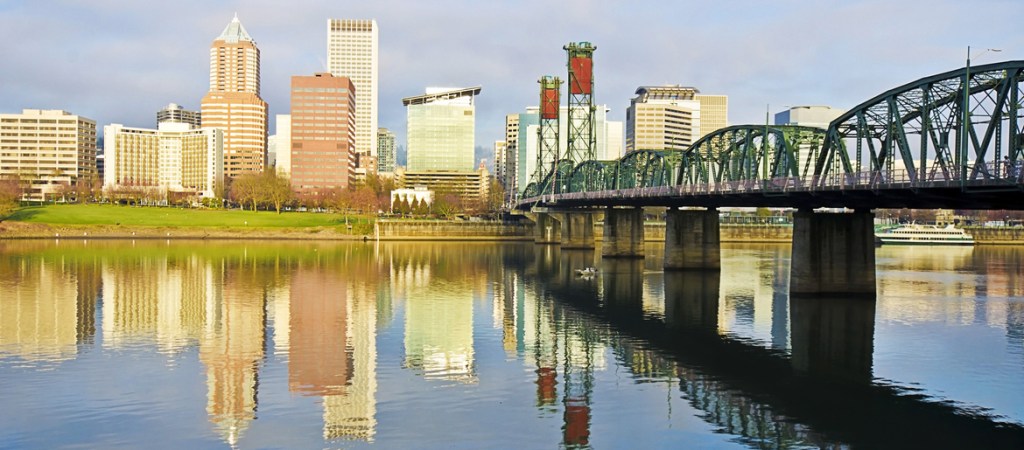 downtown Portland skyline
