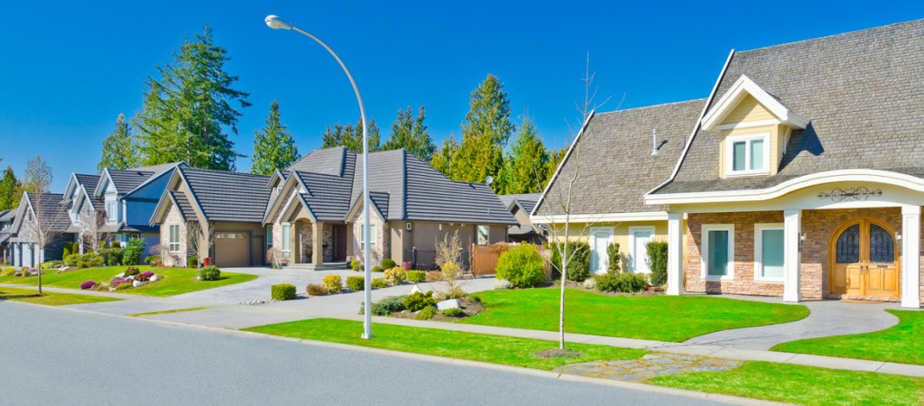 Suburban neighborhood