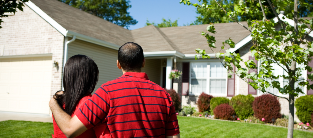 couple interested in buying a home