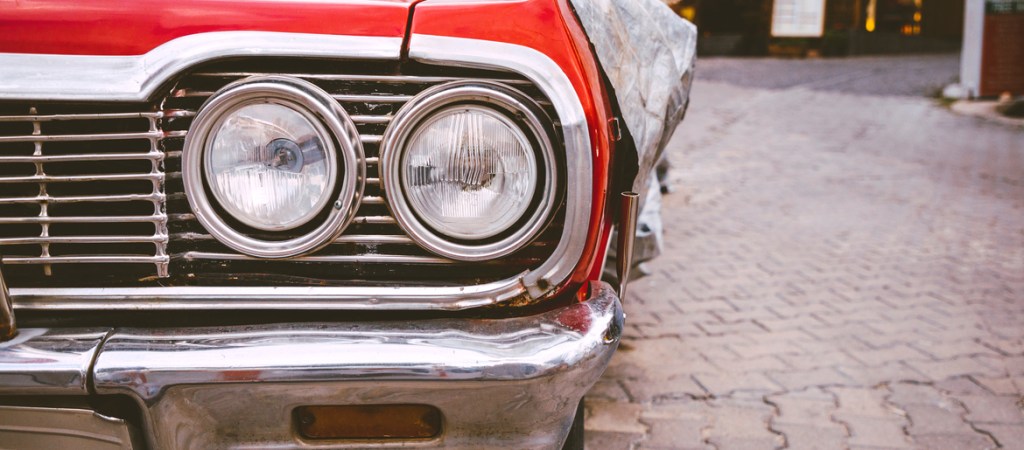 American-retro-car