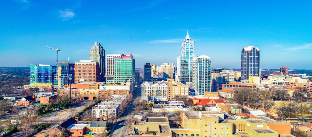 Raleigh, NC skyline