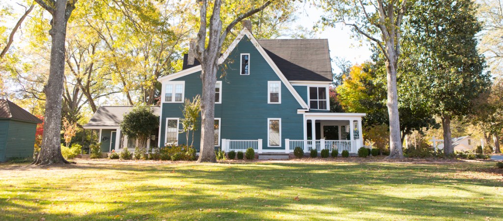 Historic antebellum home in Georgia