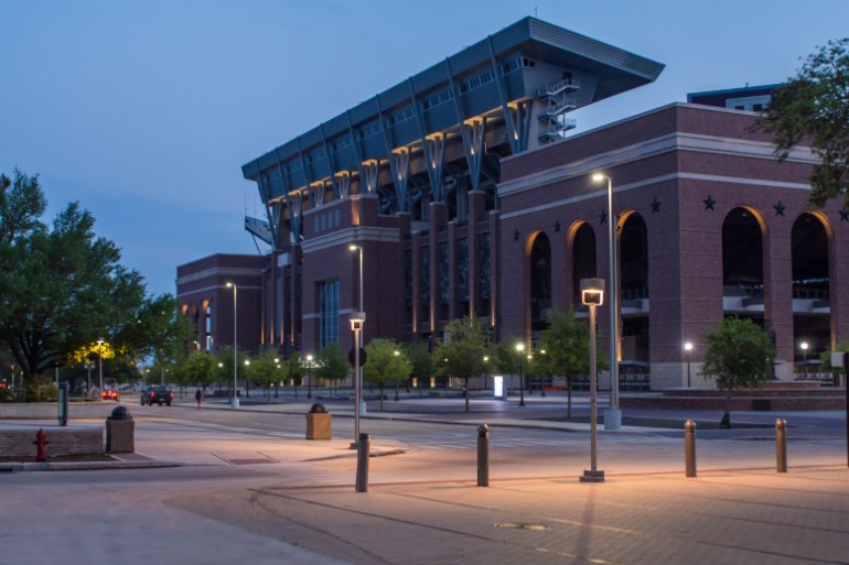 Kyle Field stadium in college station texas