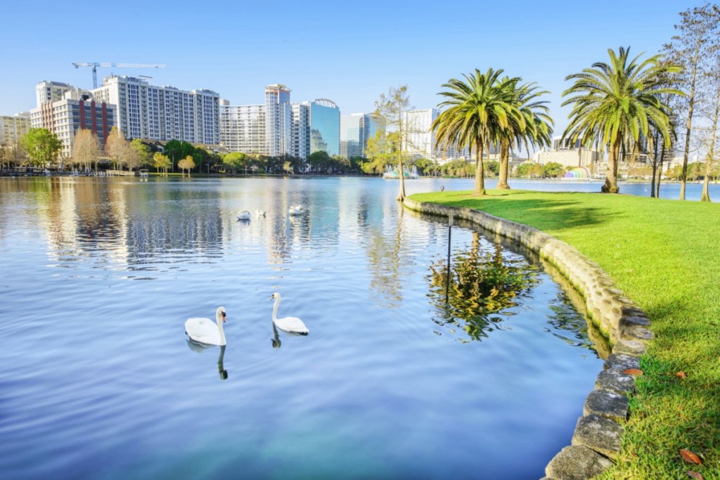 eola park in orlando florida