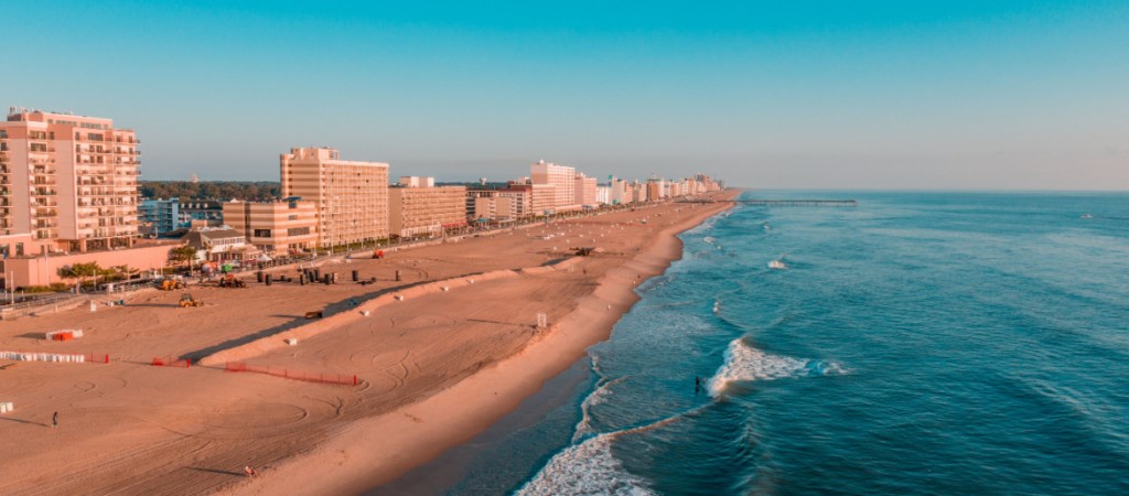 Boats, Canoes and the Beach in Virginia Beach, Va