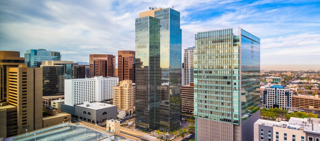 Phoenix Arizona Cityscape Downtown