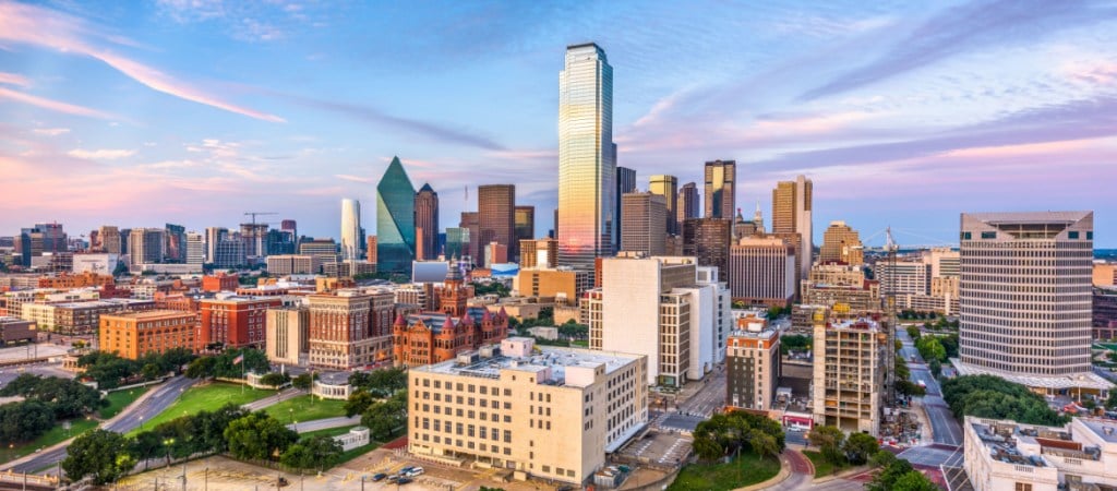 Dallas, Texas, USA downtown city skyline