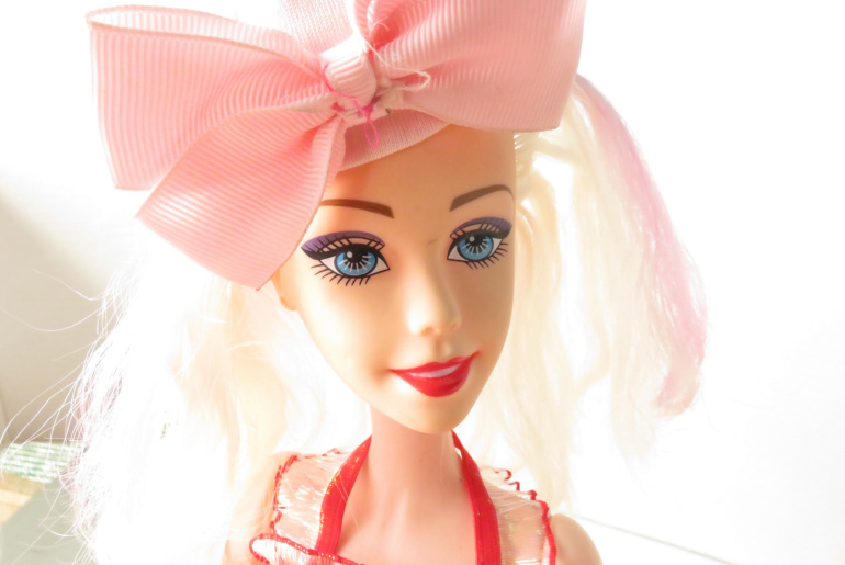 Pink Barbie doll