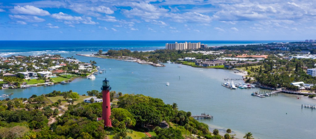 Best suburban areas in Florida for city-like living, Jupiter FL