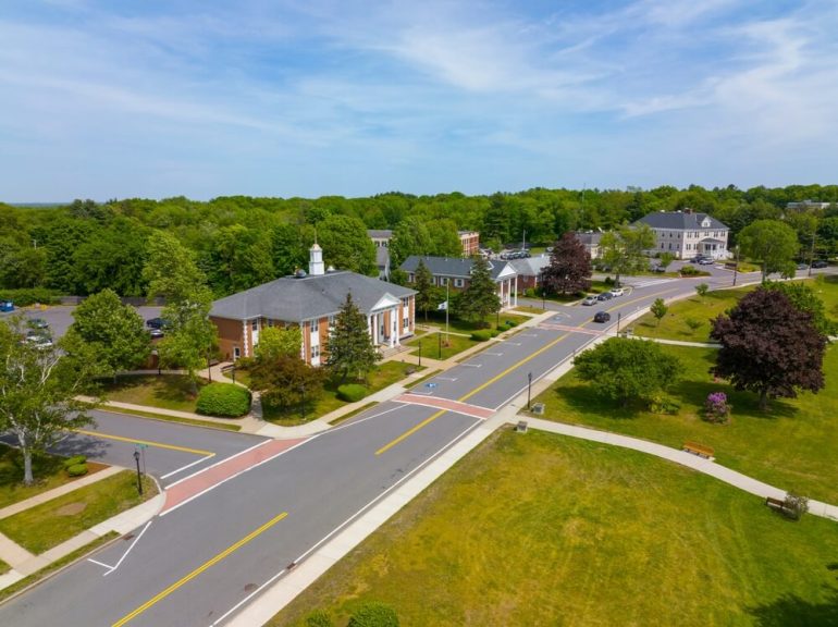 Street view, Burlington, MA