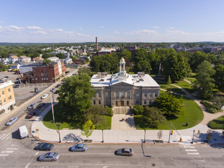 View of Waltham, MA