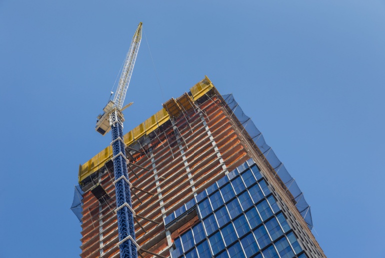 New York cranes.