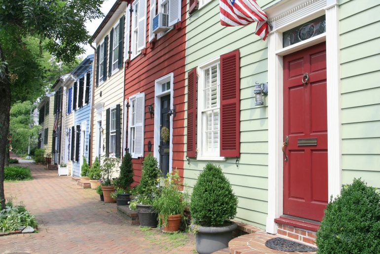 Downtown area Alexandria VA