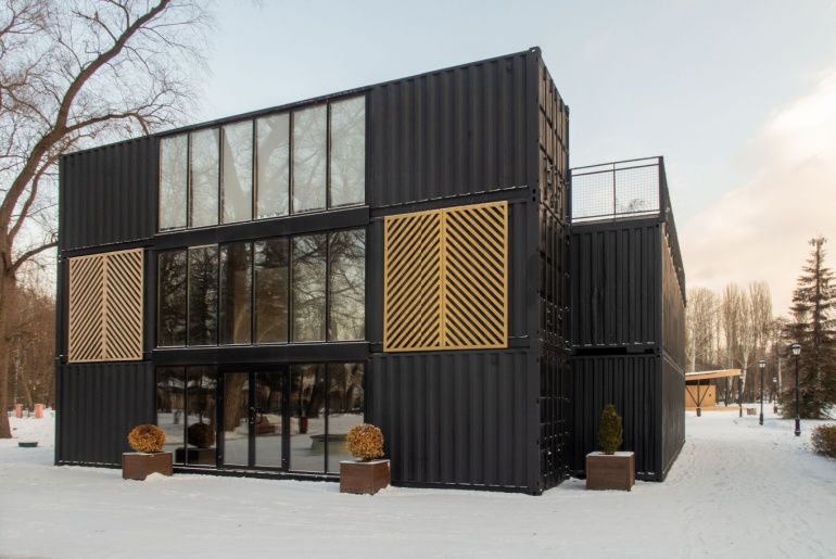 Shipping container home