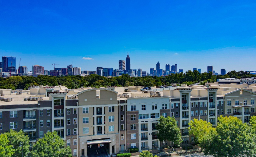 Atlantic Station neighborhood in Atlanta, Georgia