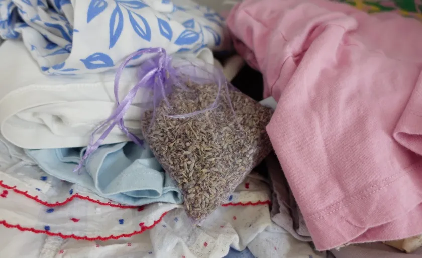 Lavender sachet for clothes storage