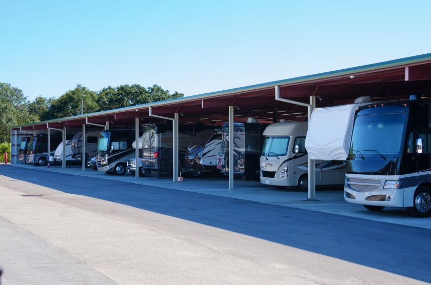 Stored RVs