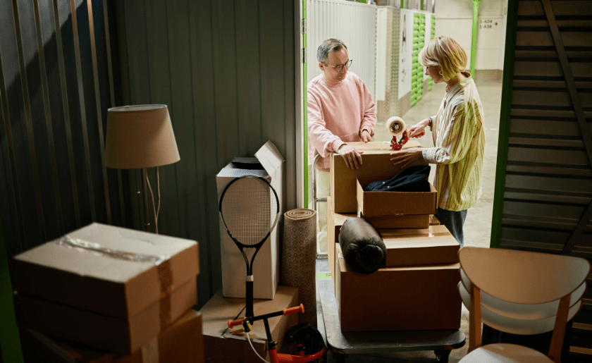 Putting furniture into self storage